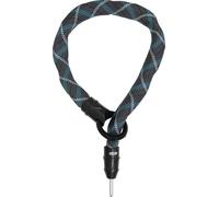 ABUS frame lock insert chain IvyTex Adaptor Chain 8KS - Bicycle lock with dirt and moisture repellent cover - 8 mm strong chain - grey