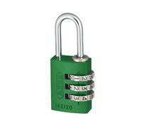 Abus France Abus 145/20 Aluminum Combination Padlock - Secure And Stylish Green Lock
