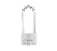 Abus France Abus 56208 64Ti/50mm Titalium Padlock 80mm Long Shackle Abu64Ti5080