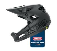 Abus AirDrop MIPS - Black black 52-58cm