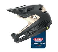 ABUS AIRDROP MIPS downhill helmet black-gold SM