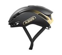 ABUS GameChanger 2.0 Racing Bicycle Helmet - High-performance Aero Road Bike Helmet with Optimised Aerodynamics and Ventilation for Men and Women - Size S, Black / Gold