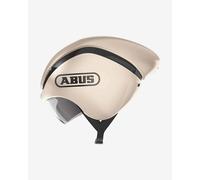 ABUS GameChanger TT Time Trial Helmet - Aerodynamic Cycling Helmet with Optimal Ventilation for Men and Women - gold, Size L
