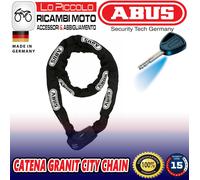 Abus Granit CityChain 1060 Chain With Lock - 170 Cm In Cemented Steel