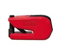 ABUS Granit Detecto SmartX 8078 2.0 brake disc lock for motorbikes - smart motorbike lock with 100 dB alarm - operation via app security level 18 - red