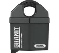 Abus 37/60C Granit Black Hardened Alloy Steel Key Padlock - 65mm- you get 2