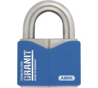 ABUS Granit Padlock, High Security Keyed Stainless Steel Padlock - 37ST/55