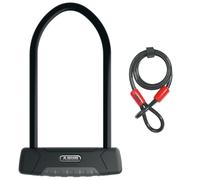ABUS Granit Plus 470 150 x 230mm & Cobra Loop Cable 10/120 Bike D-Lock Gold Sold Secure