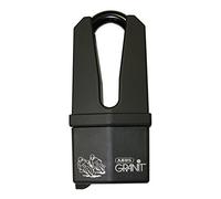 ABUS Granit Quick 37/60HB70 C/SB motorbike lock, with anti-theft device, SRA-certified black Black/Black 6 cm
