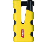 ABUS Granit Sledg 77 brake disc lock - Motorcycle lock with secure XPlus cylinder and reminder cable - security level 17 - Yellow