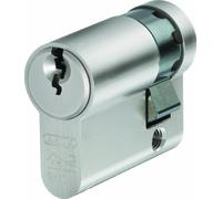 Abus Mechanical 54145 E60Np Euro Half Cylinder Nickel Pearl 10Mm / 50Mm Box