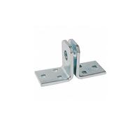 ABUS Hasp 115/100 - Device for padlocks - for retracting doors and roller shutters - ABUS security level 6 - Silver