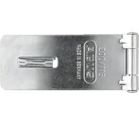 ABUS Hasp and Staple 200/115 - Device for Padlocks - for Smashing Doors - ABUS Security Level 2 - Silver