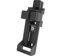 ABUS Holder SH 5800K for Bordo 5800K Bicycle Lock, Black | Compact padlock holder with tension strap, front and seat removal safe and flicker-free