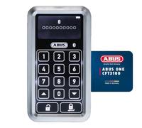 ABUS HomeTec Pro Bluetooth® Keyboard CFT3100 - Code Keyboard to Open the Front Door - for the HomeTec Pro Bluetooth® Door Lock Drive CFA3100 - Silver
