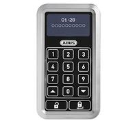 ABUS HomeTec Pro Wireless Keyboard CFT3000 - Code Keyboard for Opening the Front Door - for the HomeTec Pro Wireless Door Lock Drive - Silver - 10126