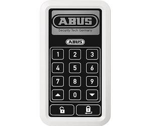 ABUS HomeTec Pro Wireless Keyboard CFT3000 Code Keyboard for Opening the Front Door for the HomeTec Pro Wireless Door Lock Drive - White - 10125