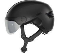 ABUS Hud-Y ACE Urban Helmet - Velvet Black (L 57-61 cm) Size: L 57-61