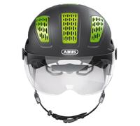 ABUS Hyban 2.0 ACE city helmet - bike helmet with visor, light and ABS hard shell - for men and women