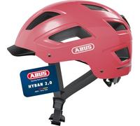 ABUS Hyban 2.0 City Helmet - Durable Bicycle Helmet for Daily Use with ABS Hard Shell - for Women and Men