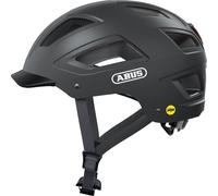 ABUS Hyban 2.0 MIPS city helmet - bike helmet with rear light, ABS hard shell, impact protection - for men and women