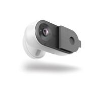 ABUS Indoor Camera PPIC31020 with Privacy Mode & 180° Wide Angle | Wi-Fi surveillance camera, 180° view, night vision, intercom, App2Cam Plus app, microSD included, 2.4/5 GHz dual-band