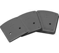 ABUS JC9518 Ben Stair Protective Blind Underlay - Accessory Set for Extendable Stair Gate - When Attached to a Skirting Board/Skirting Board