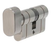 Abus KE50PS Double Euro Thumbturn Cylinder Lock 70mm 35mm x 35mm Nickel