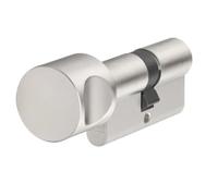 ABUS KE60NP Euro Thumbturn Cylinder Nickel Pearl Z30 to 45mm | K30 to 55mm