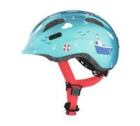 ABUS Smiley 2.0 Kids Helmet - Bike Helmet - for Girls and Boys - Turquoise, Size S