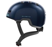 ABUS children's helmet Skurb Kid - robust bike helmet in skate style with room for a ponytail and various designs - for girls and boys - blue, size S