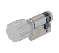 ABUS Knob Half Cylinder 10/K65 - Half Cylinder with Round Knob for Locking Without Key