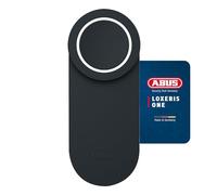 ABUS Loxeris One Door Lock Drive - Smart Opening and Closing of Entrance Door via App - Electronic Door Lock with Access Control - Easy Installation Without Cable Pulling - Black