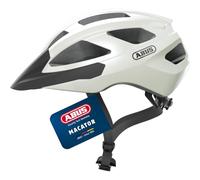 ABUS Macator Road Helmet - Pearl White (S 51-55 cm) Size: 51-55 cm