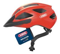 ABUS Macator road bike helmet - sporty bike helmet for beginners - also for pigtail wearers - for men and women