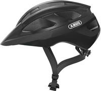 Abus Macator Road Cycling Helmet Black Padded Bike Ride Protection Adjustable