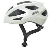 Abus Macator Road Cycling Helmet White Padded Bike Ride Protection Adjustable