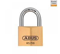 Abus Mechanical 02385 85/50Mm Brass Padlock