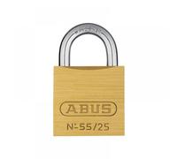 ABUS Brass Padlock 02860 55 Series 25mm – Keyed Alike 5251, Yellow