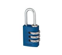 Abus Mechanical 145 Series Aluminium Combination Padlock Blue (20 mm)