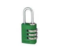 Abus Mechanical 145 Series Aluminium Combination Padlock Green (20 mm)