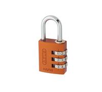 Abus Mechanical 145 Series Aluminium Combination Padlock Multi Colour (145/40 40mm Random Colour 49865)