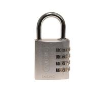145 Series Aluminium Combination Padlock ABUS Mechanical Silver One Size