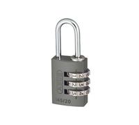 Abus Mechanical 145 Series Aluminium Combination Padlock Titanium (20 mm)
