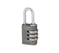 Abus Mechanical 145 Series Aluminium Combination Padlock - Titanium - 20 mm - Titanium