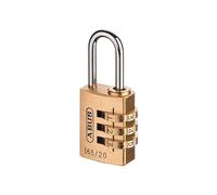 Abus Mechanical 165 Series Combination Padlock - 20mm (3 Digit) - Multi Colour