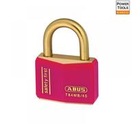Abus Mechanical 22715 T84Mb/40Mm Red Rustproof Padlock