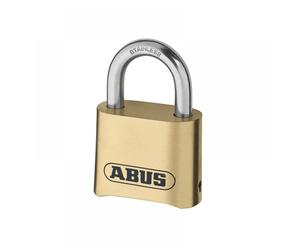 Abus Mechanical 32074 180Ib/50 50Mm Brass Body Combination Padlock (4-Digit) Carded