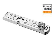 Abus Mechanical 32156 100/100 Dg Hinged Hasp & Staple Carded 100Mm