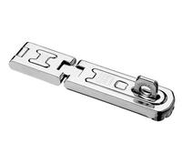 Abus Mechanical 32156 100/100 Dg Hinged Hasp & Staple Carded 100mm Abu100100Hsc